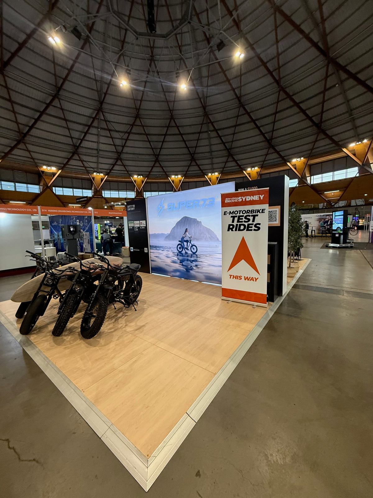 FTN Motion delivered display at Everything Electric 2026