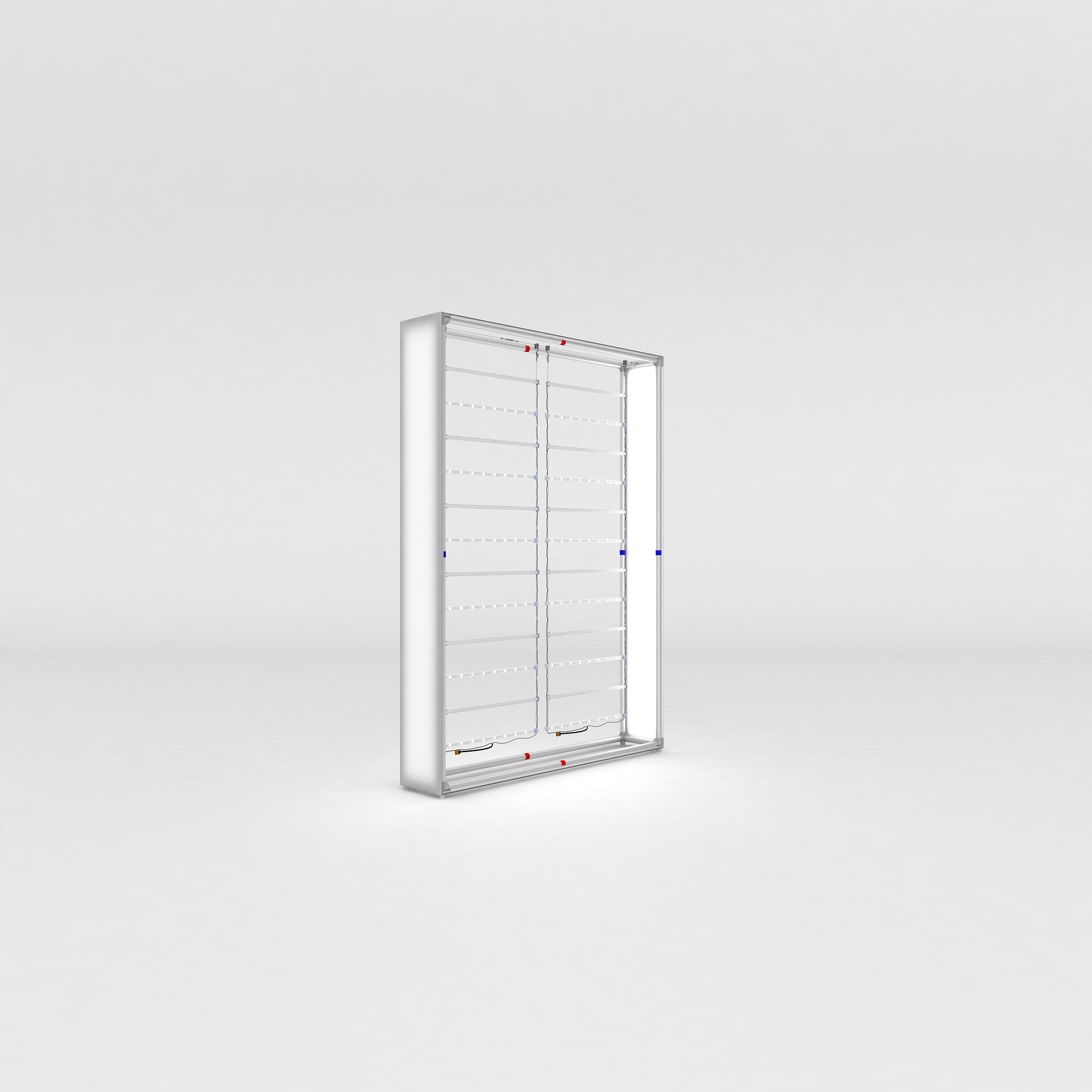 360 Lightbox Wall - Straight 2m W x 2.4m H | fabric exhibition backdrop wall (view 7) – The Easy Booth