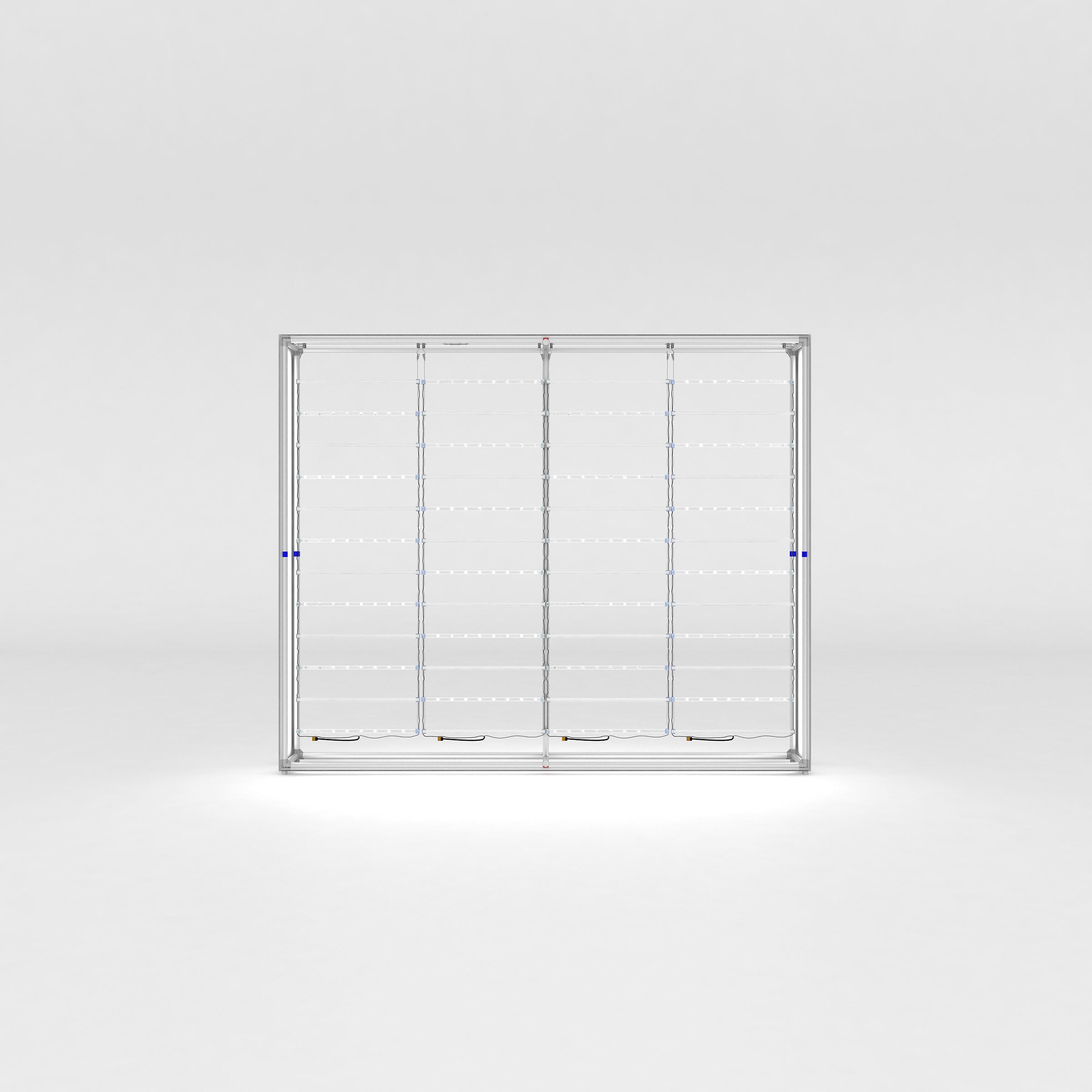 360 Lightbox Wall - Straight 2.4m W x 2.4m H | fabric exhibition backdrop wall (view 6) – The Easy Booth