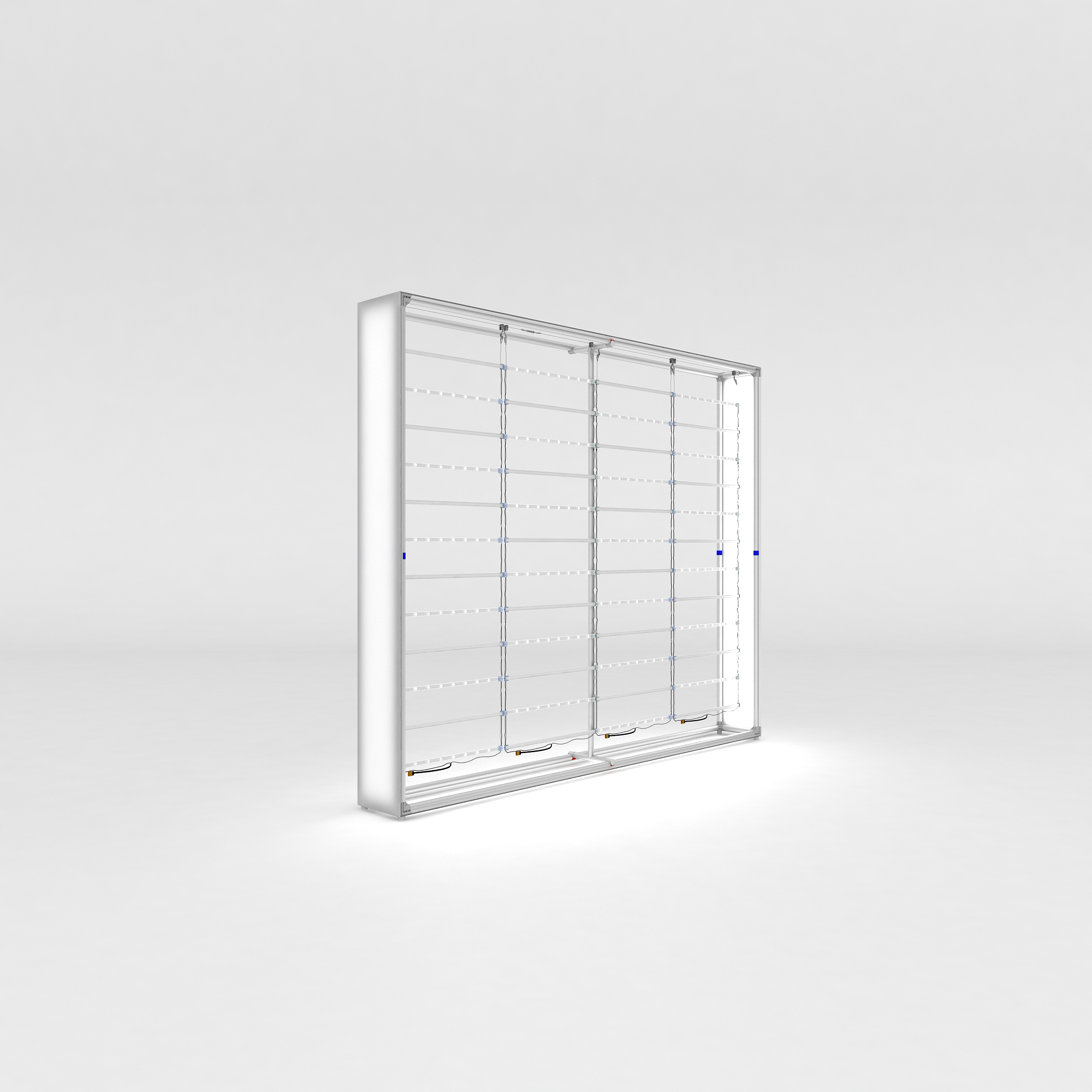 360 Lightbox Wall - Straight 2.4m W x 2.4m H | fabric exhibition backdrop wall (view 7) – The Easy Booth