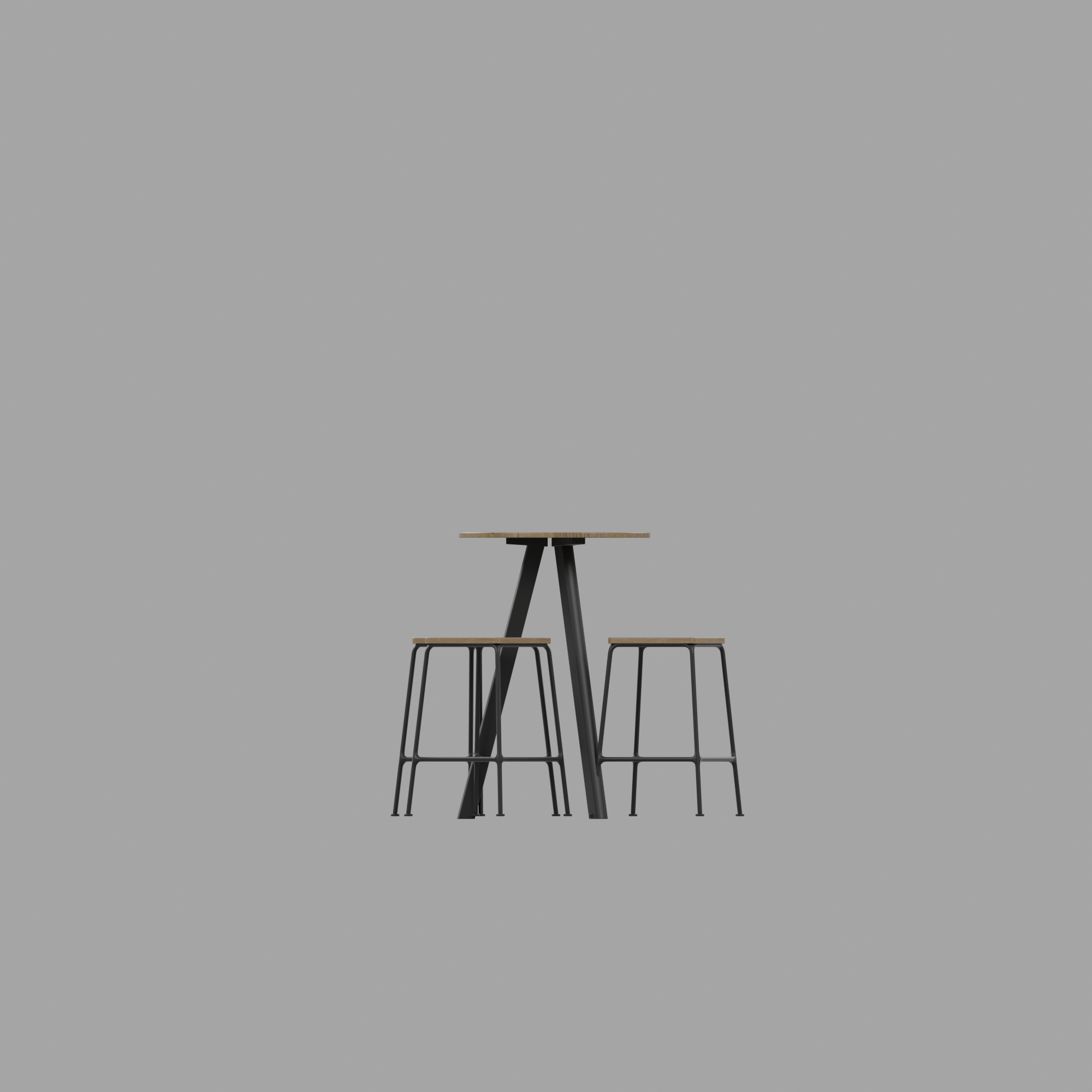 Modern bar table with stools available to hire for birthdays and celebrations