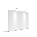 Fabric Popup Display Wall - Straight 3m W x 2.4m H