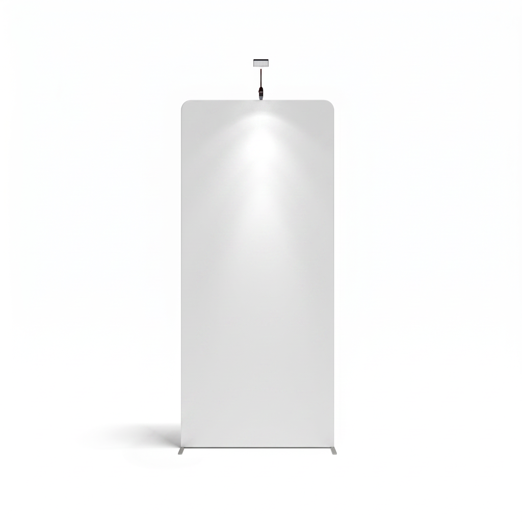 Fabric Popup Display Wall - Straight 1m W x 2.4m H