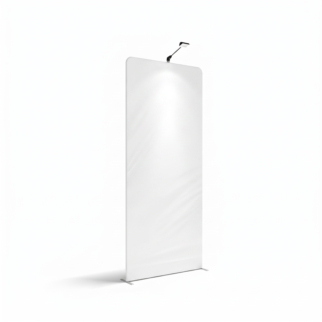 Fabric Popup Display Wall - Straight 1m W x 2.4m H