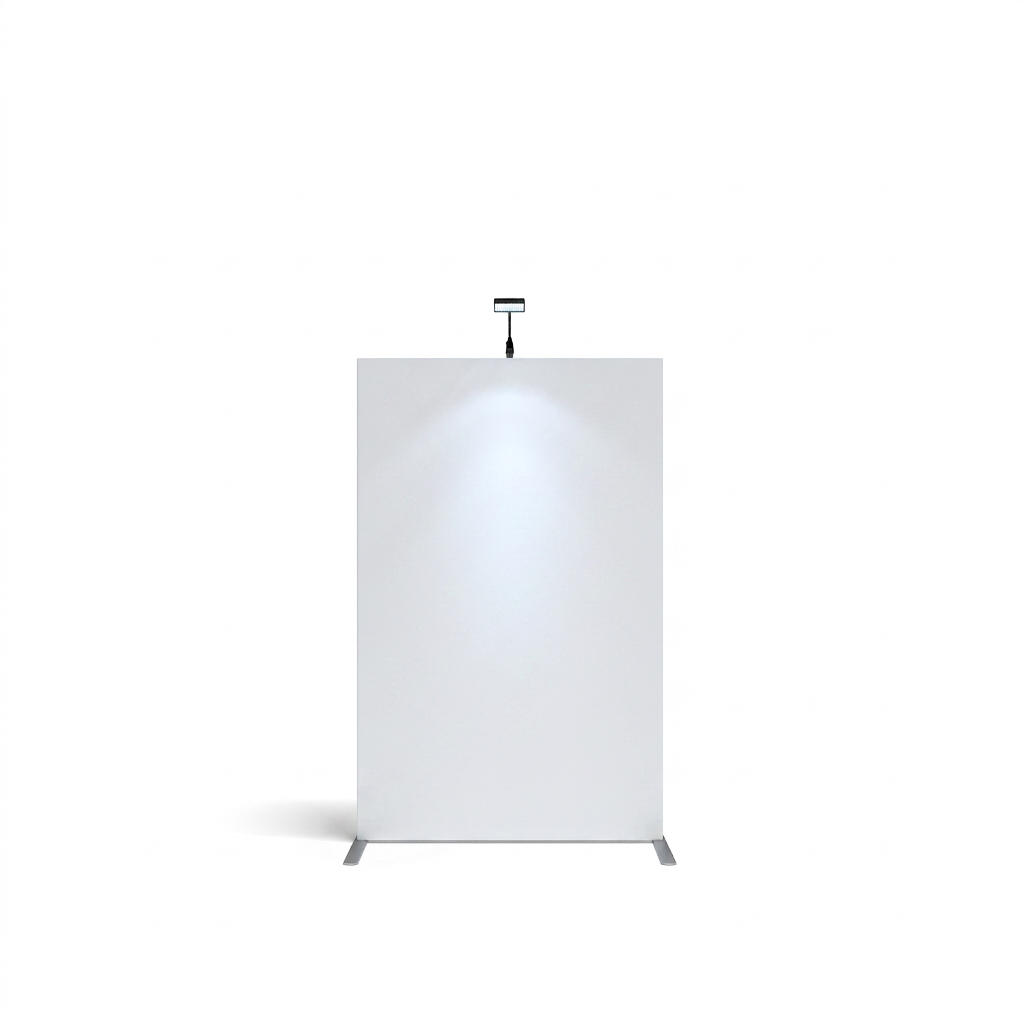 Fabric Popup Display Wall - Straight 2m W x 2.4m H