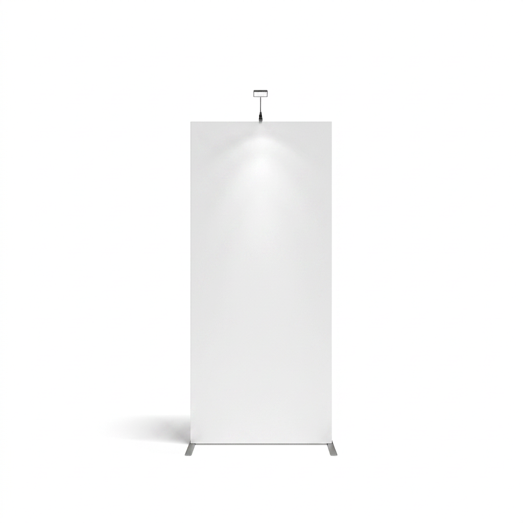 Fabric Popup Display Wall - Straight 1m W x 2.4m H