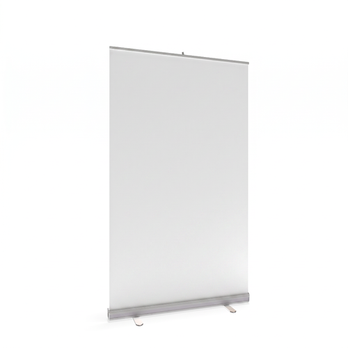 Banner Stand - 1.2m w x 2m h | pull-up banner stand (view 2) – The Easy Booth