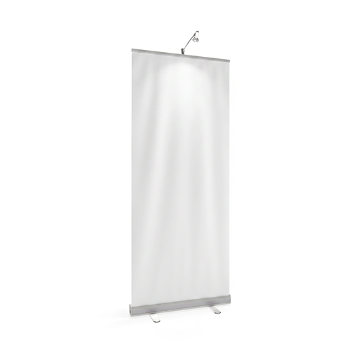 Banner Stand - 0.85m w x 2m h | pull-up banner stand – The Easy Booth