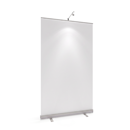 Banner Stand - 1.2m w x 2m h | pull-up banner stand – The Easy Booth