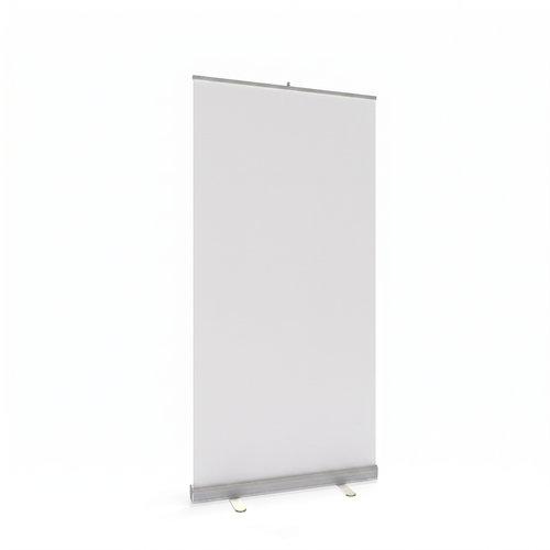 Banner Stand - 1m w x 2m h | pull-up banner stand (view 2) – The Easy Booth