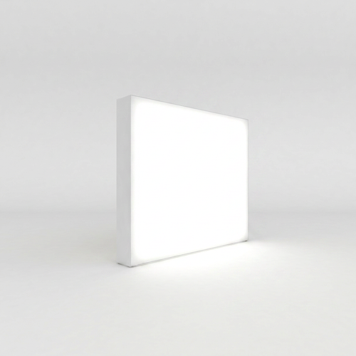 360 Lightbox Wall - Straight 2.4m W x 2.4m H | fabric exhibition backdrop wall (view 2) – The Easy Booth