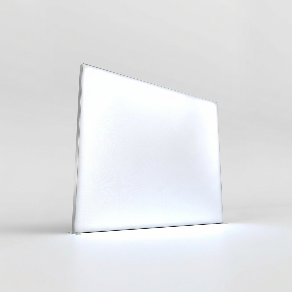 Lightbox Wall - Straight 3m W x 2.4m H | fabric exhibition backdrop wall – The Easy Booth