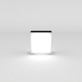 360 Lightbox Counter - 1m W x 1m H x 0.5m D | backlit fabric exhibition counter – The Easy Booth