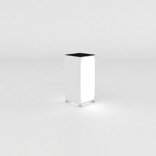 360 Lightbox Counter - 0.5m W x 1m H x 0.5m D