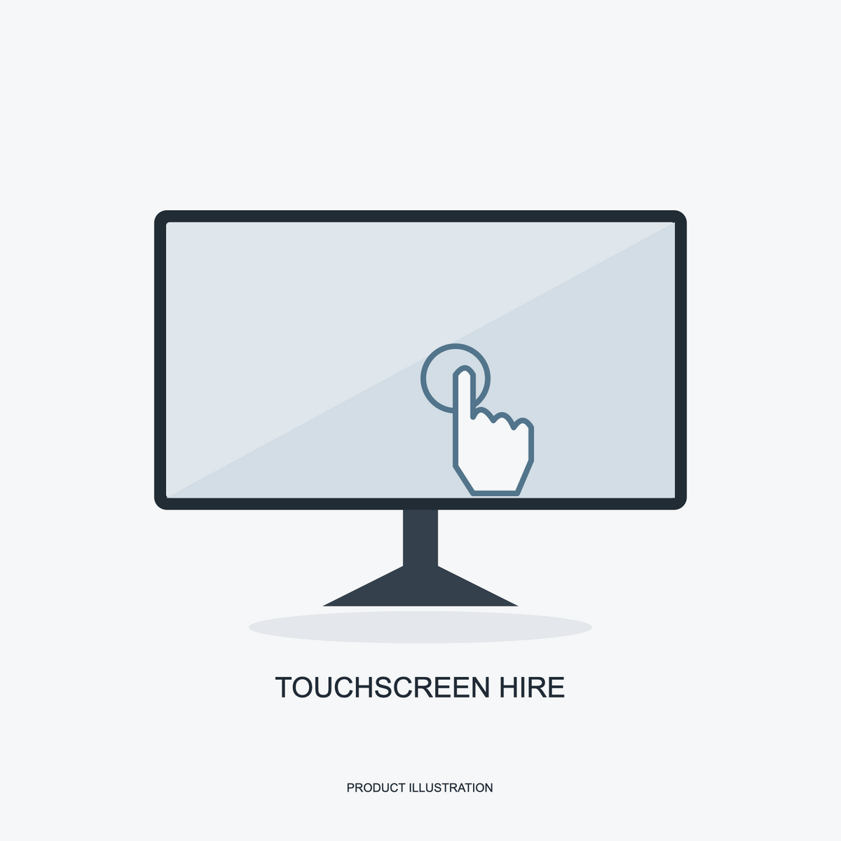 Touchscreen Hire — product illustration
