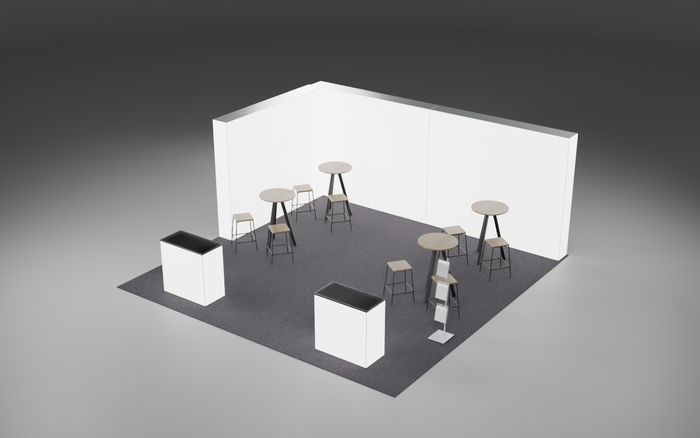 6m x 6m Corner 360 Lightbox Bundle