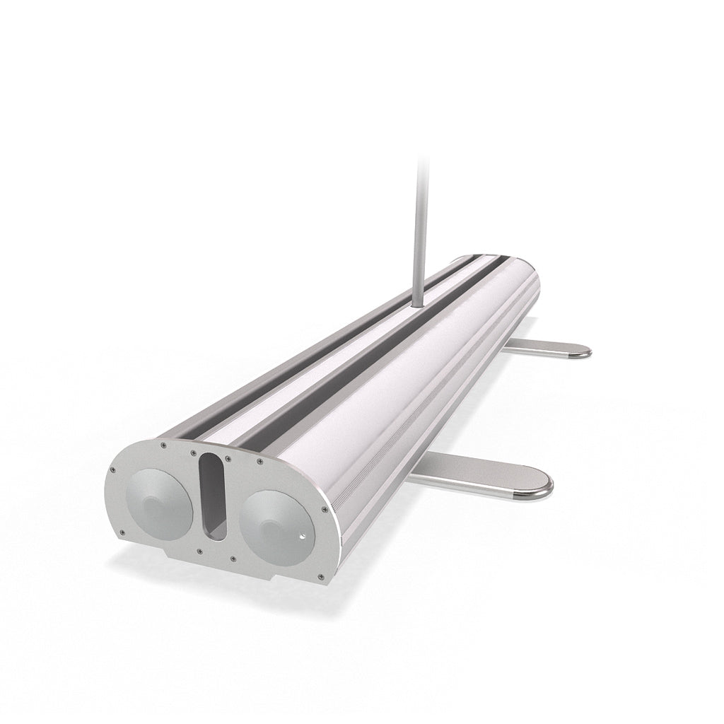 Banner Stand - 1.2m w x 2m h | pull-up banner stand (view 7) – The Easy Booth