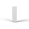 Fabric Popup Banner Stand - 0.913m W x 2.95m H - round black