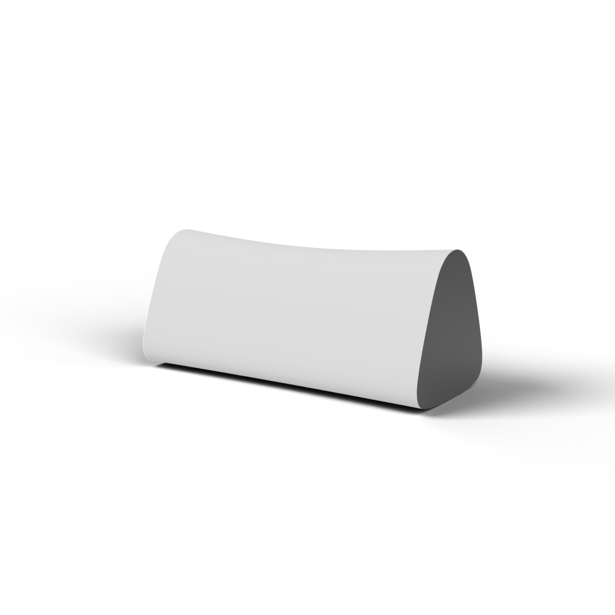 Inflatable Fabric Bench - 1.24m W x 0.54m H x 0.544m D