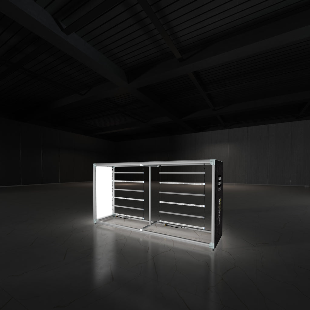 360 Lightbox Counter - 2m W x 1m H x 0.5m D