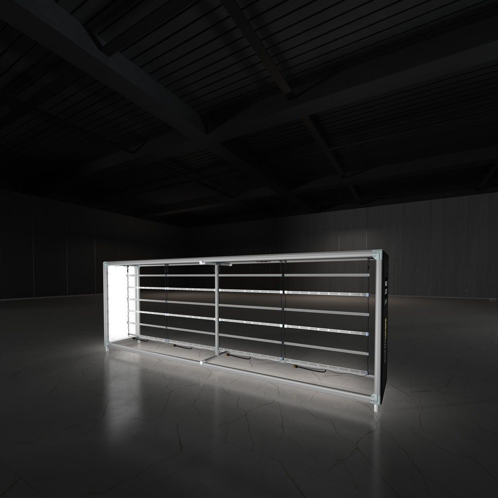 360 Lightbox Counter - 3m W x 1m H x 0.5m D
