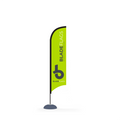 Fabric Popup Flag - Blade 0.7m W x 3m H